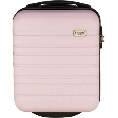 Princess Traveller Singapore - Underseater - Handbagage koffer - Licht roze - ABS, Koffer, Rosa Princess Traveller Singapore - Underseater - Handbagage koffer - Licht roze - ABS, Koffer, Rosa