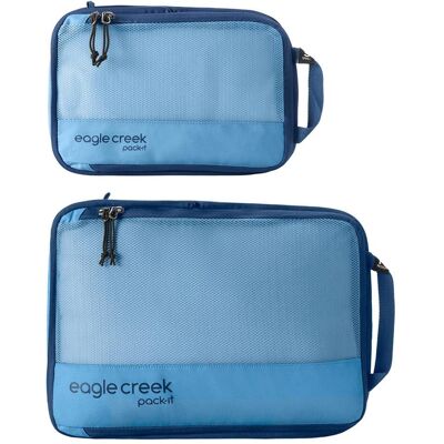 Eagle Creek Pack-It Packtaschen Set S-M 2 tlg. mit Dehnfalte, Packsack, Blau Eagle Creek Pack-It Packtaschen Set S-M 2 tlg. mit Dehnfalte, Packsack, Blau