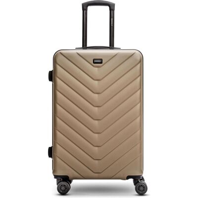 Redolz Essentials 07 MEDIUM 4 Rollen Trolley 67 cm, Koffer, Beige Redolz Essentials 07 MEDIUM 4 Rollen Trolley 67 cm, Koffer, Beige