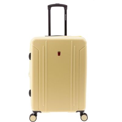 Gladiator 2900 4 Rollen Trolley M 67 cm mit Dehnfalte, Koffer, Gelb Gladiator 2900 4 Rollen Trolley M 67 cm mit Dehnfalte, Koffer, Gelb