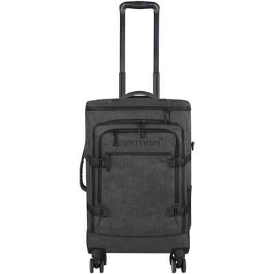 Normani Reisetrolley mit Rucksackfunktion Namie - 9893, Koffer, Grau Normani Reisetrolley mit Rucksackfunktion Namie - 9893, Koffer, Grau