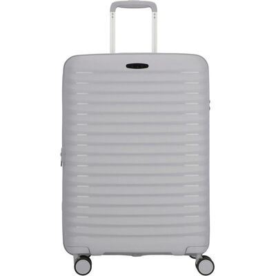 D&N Travel Line 4500 4 Rollen Trolley M 65 cm mit Dehnfalte, Koffer, Grau D&N Travel Line 4500 4 Rollen Trolley M 65 cm mit Dehnfalte, Koffer, Grau