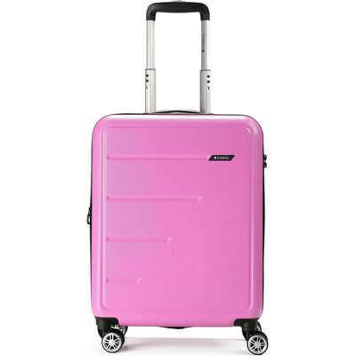 Gabol Future Plus 4 Rollen Kabinentrolley 55 cm mit Dehnfalte, Koffer, Rosa Gabol Future Plus 4 Rollen Kabinentrolley 55 cm mit Dehnfalte, Koffer, Rosa