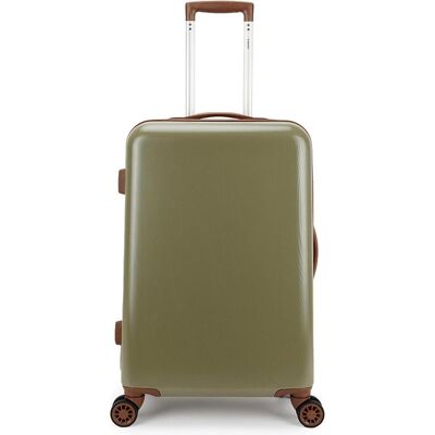 Decent-Verlag Anständiger Retro Kooffer Medium 67 cm dunkelgrün, Koffer, Grün Decent-Verlag Anständiger Retro Kooffer Medium 67 cm dunkelgrün, Koffer, Grün
