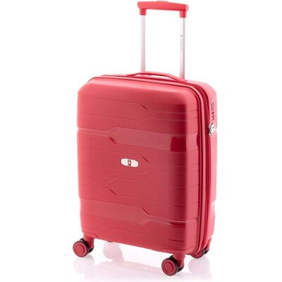 Gladiator 3800 4 Rollen Kabinentrolley 55 cm mit Dehnfalte, Koffer, Rot Gladiator 3800 4 Rollen Kabinentrolley 55 cm mit Dehnfalte, Koffer, Rot