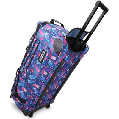 Normani Trolley Reisetasche 100 Liter mit 2 Rädern - 9902, Koffer, Blau Normani Trolley Reisetasche 100 Liter mit 2 Rädern - 9902, Koffer, Blau