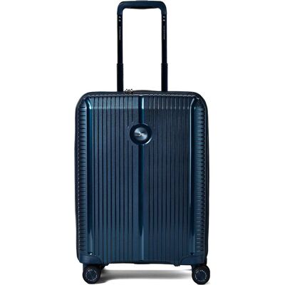Polestream Paris 4 Rollen Kabinentrolley 55 cm mit Dehnfalte, Koffer, Blau Polestream Paris 4 Rollen Kabinentrolley 55 cm mit Dehnfalte, Koffer, Blau