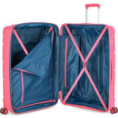 Modo by Roncato Starlight 3.0 4 Rollen Trolley 75 cm mit Dehnfalte, Koffer, Pink Modo by Roncato Starlight 3.0 4 Rollen Trolley 75 cm mit Dehnfalte, Koffer, Pink
