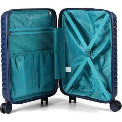 Benzi 5820 4 Rollen Kabinentrolley 55 cm, Koffer, Blau Benzi 5820 4 Rollen Kabinentrolley 55 cm, Koffer, Blau