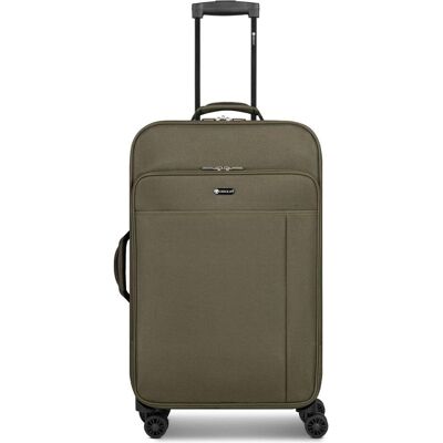 Check.In Sevilla 3.0 4 Rollen Trolley M 67 cm, Koffer, Grün Check.In Sevilla 3.0 4 Rollen Trolley M 67 cm, Koffer, Grün