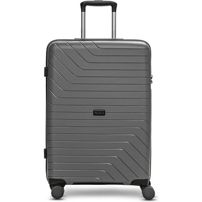 Redolz Essentials 05 MEDIUM 4 Rollen Trolley 67 cm, Koffer, Grau Redolz Essentials 05 MEDIUM 4 Rollen Trolley 67 cm, Koffer, Grau