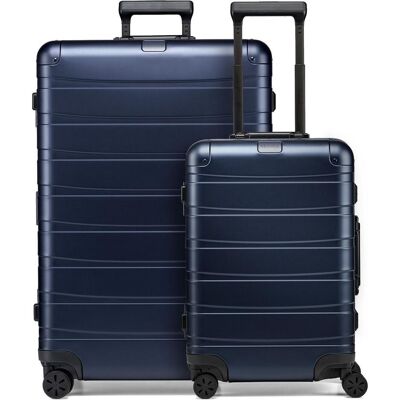 Redolz Pro Aluminium 4 Rollen Kofferset 2-teilig, Koffer, Blau Redolz Pro Aluminium 4 Rollen Kofferset 2-teilig, Koffer, Blau