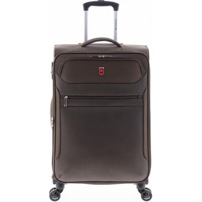 Gladiator 2000 4 Rollen Trolley 68 cm mit Dehnfalte, Koffer, Braun Gladiator 2000 4 Rollen Trolley 68 cm mit Dehnfalte, Koffer, Braun