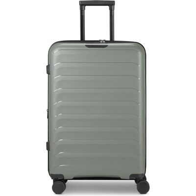 D&N Toronto 4 Rollen Trolley M 65 cm mit Dehnfalte, Koffer, Grau D&N Toronto 4 Rollen Trolley M 65 cm mit Dehnfalte, Koffer, Grau