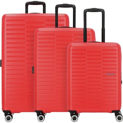 American Tourister Sunset Hills 4 Rollen Kofferset 3-teilig, Koffer, Rot American Tourister Sunset Hills 4 Rollen Kofferset 3-teilig, Koffer, Rot