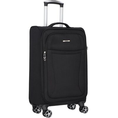 Nowi Edinburgh 4 Rollen Kofferset 3-teilig, Koffer, Schwarz Nowi Edinburgh 4 Rollen Kofferset 3-teilig, Koffer, Schwarz