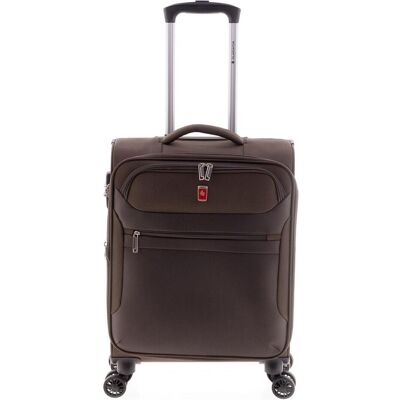 Gladiator 2000 4 Rollen Kabinentrolley 55 cm mit Dehnfalte, Koffer, Braun Gladiator 2000 4 Rollen Kabinentrolley 55 cm mit Dehnfalte, Koffer, Braun