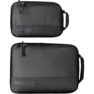 Eagle Creek Pack-It Packtaschen Set S-M 2 tlg. mit Dehnfalte, Packsack, Schwarz, Grau Eagle Creek Pack-It Packtaschen Set S-M 2 tlg. mit Dehnfalte, Packsack, Schwarz, Grau