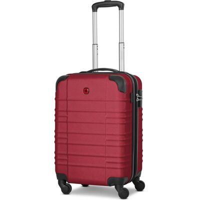 Wenger Amplar Evo 4 Rollen Kabinentrolley S 53 cm mit Dehnfalte, Koffer, Rot Wenger Amplar Evo 4 Rollen Kabinentrolley S 53 cm mit Dehnfalte, Koffer, Rot