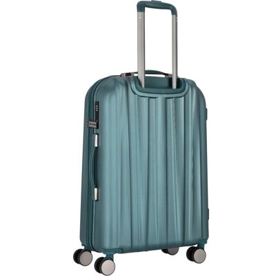 Polestream Moonrock 4 Rollen Trolley 69 cm mit Dehnfalte, Koffer, Grün Polestream Moonrock 4 Rollen Trolley 69 cm mit Dehnfalte, Koffer, Grün