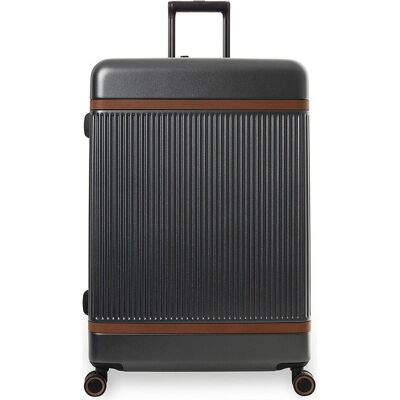 The Chesterfield Brand Zuna - Reisekoffer Gross, Urban, Koffer, Grau, Schwarz The Chesterfield Brand Zuna - Reisekoffer Gross, Urban, Koffer, Grau, Schwarz