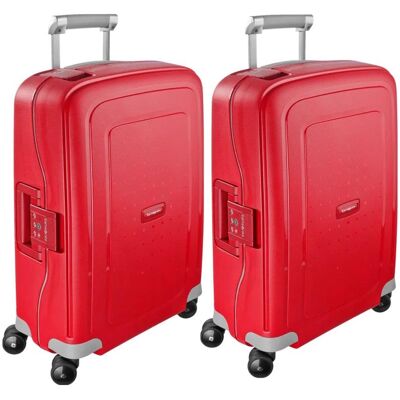 Samsonite S'Cure Spinner 55cm Crimson Red Duo Kofferset, Koffer, Rot Samsonite S'Cure Spinner 55cm Crimson Red Duo Kofferset, Koffer, Rot