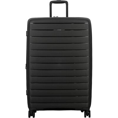 Jump Striper 4 Rollen Trolley 77 cm mit Dehnfalte, Koffer, Grau Jump Striper 4 Rollen Trolley 77 cm mit Dehnfalte, Koffer, Grau