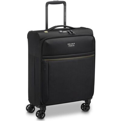 Delsey Brochant 3 4 Rollen Kabinentrolley 55 cm, Koffer, Schwarz Delsey Brochant 3 4 Rollen Kabinentrolley 55 cm, Koffer, Schwarz