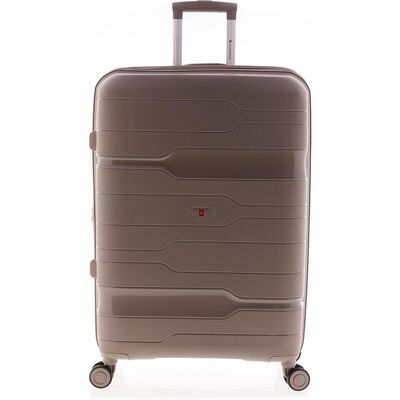 Gladiator 3800 4 Rollen Trolley 77 cm mit Dehnfalte, Koffer, Beige Gladiator 3800 4 Rollen Trolley 77 cm mit Dehnfalte, Koffer, Beige