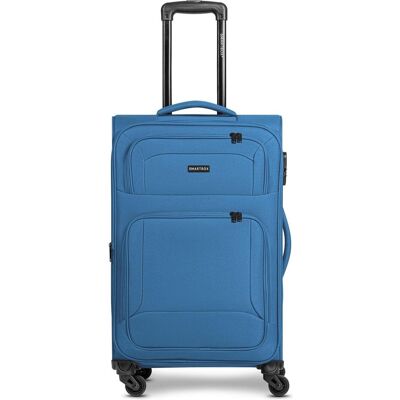 Smartbox Edition 04 4 Rollen Trolley 67 cm mit Dehnfalte, Koffer, Blau Smartbox Edition 04 4 Rollen Trolley 67 cm mit Dehnfalte, Koffer, Blau