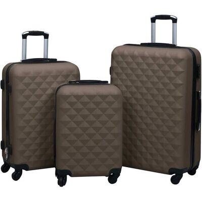 vidaXL Trinity, Koffer, Braun vidaXL Trinity, Koffer, Braun
