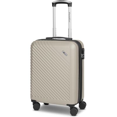 Check.In Paradise 2.0 4 Rollen Kabinentrolley S 58 cm mit Dehnfalte, Koffer, Beige Check.In Paradise 2.0 4 Rollen Kabinentrolley S 58 cm mit Dehnfalte, Koffer, Beige
