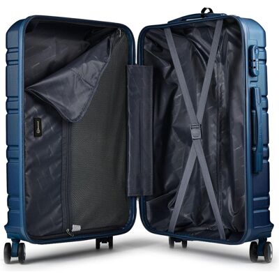 Benzi 5807 4 Rollen Trolley M 60 cm, Koffer, Blau Benzi 5807 4 Rollen Trolley M 60 cm, Koffer, Blau