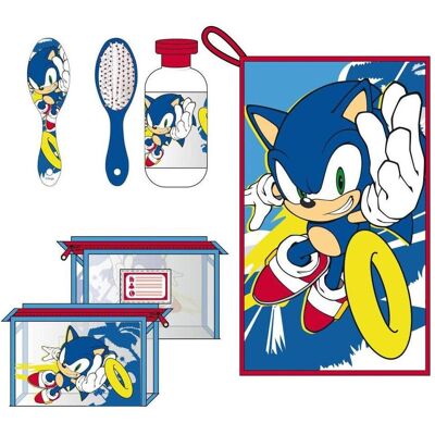 Cerdá Sonic the Hedgehog toiletries bag set, Necessaire Cerdá Sonic the Hedgehog toiletries bag set, Necessaire