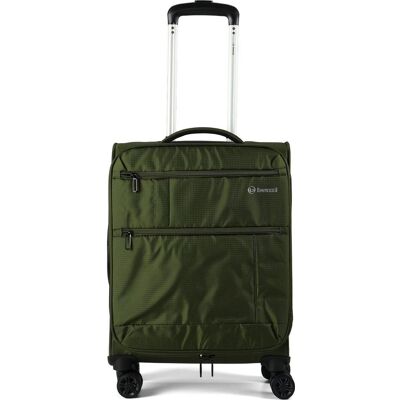 Benzi 5825 4 Rollen Kabinentrolley 55 cm mit Dehnfalte, Koffer, Grün Benzi 5825 4 Rollen Kabinentrolley 55 cm mit Dehnfalte, Koffer, Grün