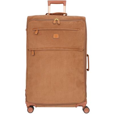 Brics Zachte koffer / Trolley / Reiskoffer - Life - 77 cm - Bruin, Koffer, Braun, Beige Brics Zachte koffer / Trolley / Reiskoffer - Life - 77 cm - Bruin, Koffer, Braun, Beige