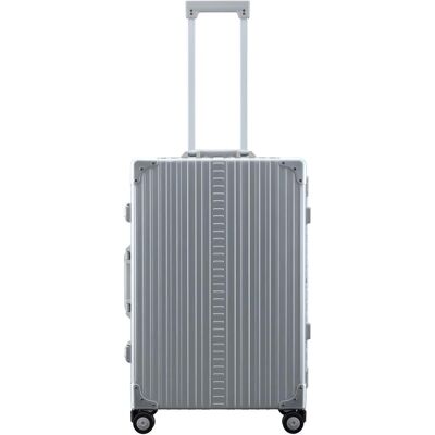 Aleon Reisekoffer mit Kleidersack, Koffer, Silber Aleon Reisekoffer mit Kleidersack, Koffer, Silber