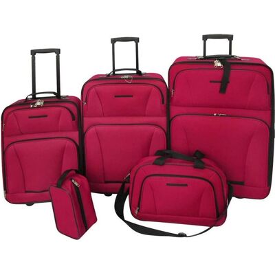 vidaXL Céline, Koffer, Rot vidaXL Céline, Koffer, Rot