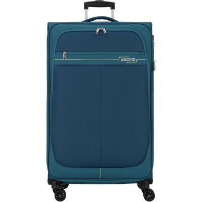 American Tourister Deep Dive 4 Rollen Trolley L 80 cm mit Dehnfalte, Koffer, Türkis American Tourister Deep Dive 4 Rollen Trolley L 80 cm mit Dehnfalte, Koffer, Türkis