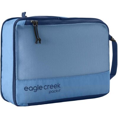 Eagle Creek Pack-It Reveal Compression Packtasche M 25 cm mit Dehnfalte, Packsack, Blau Eagle Creek Pack-It Reveal Compression Packtasche M 25 cm mit Dehnfalte, Packsack, Blau