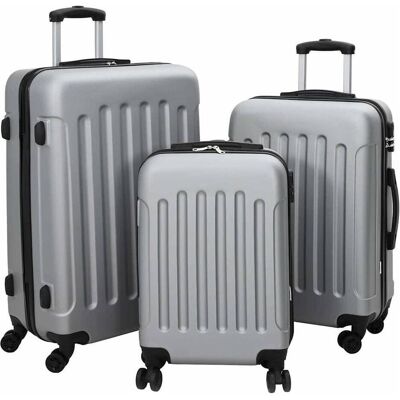 vidaXL Thaïs, Koffer, Silber vidaXL Thaïs, Koffer, Silber