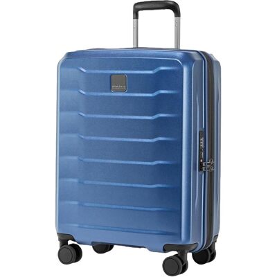 Stratic Phoenix 4 Rollen Kabinentrolley 55 cm mit Dehnfalte, Koffer, Blau Stratic Phoenix 4 Rollen Kabinentrolley 55 cm mit Dehnfalte, Koffer, Blau