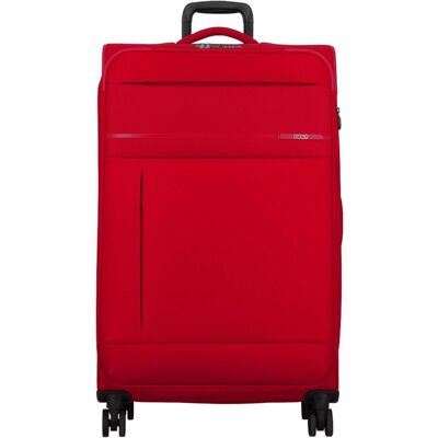 Jump Monthélys 4 Rollen Trolley 78 cm mit Dehnfalte, Koffer, Rot Jump Monthélys 4 Rollen Trolley 78 cm mit Dehnfalte, Koffer, Rot
