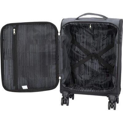 Gabol Cloud 4-Rollen Kabinentrolley 55 cm, Koffer, Schwarz Gabol Cloud 4-Rollen Kabinentrolley 55 cm, Koffer, Schwarz