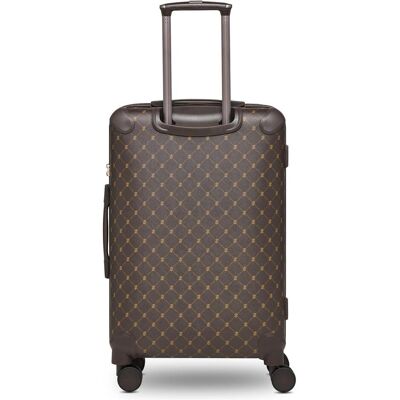 Lazarotti Palermo 4 Rollen Trolley M 66 cm, Koffer, Braun Lazarotti Palermo 4 Rollen Trolley M 66 cm, Koffer, Braun