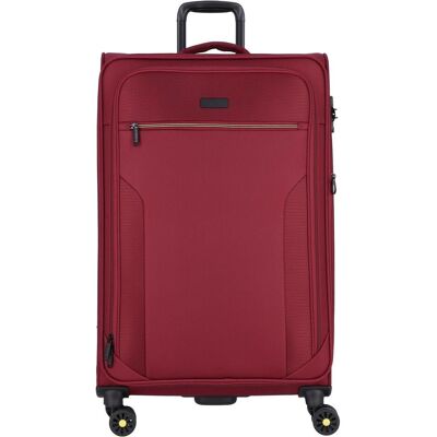 D&N Travel Line 9704 4 Rollen Trolley L 78 cm mit Dehnfalte, Koffer, Rot D&N Travel Line 9704 4 Rollen Trolley L 78 cm mit Dehnfalte, Koffer, Rot