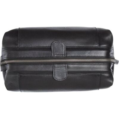 The Chesterfield Brand Biassa Kulturbeutel Leder 28 cm, Necessaire, Schwarz The Chesterfield Brand Biassa Kulturbeutel Leder 28 cm, Necessaire, Schwarz