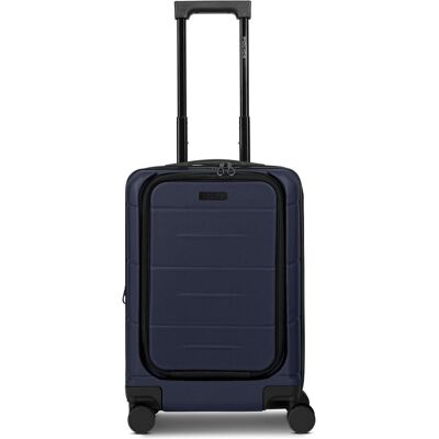 Police 4 Rollen Kabinentrolley 55 cm Laptopfach mit Dehnfalte, Koffer, Blau Police 4 Rollen Kabinentrolley 55 cm Laptopfach mit Dehnfalte, Koffer, Blau