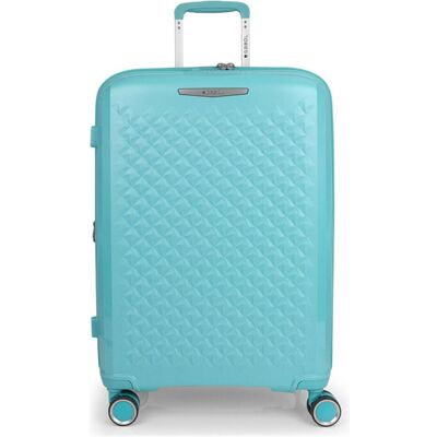 Gabol Queens 4 Rollen Trolley M 64.5 cm mit Dehnfalte, Koffer, Grün Gabol Queens 4 Rollen Trolley M 64.5 cm mit Dehnfalte, Koffer, Grün