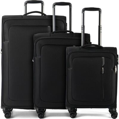 American Tourister Nitestream 3 PC Set A, Koffer, Schwarz American Tourister Nitestream 3 PC Set A, Koffer, Schwarz